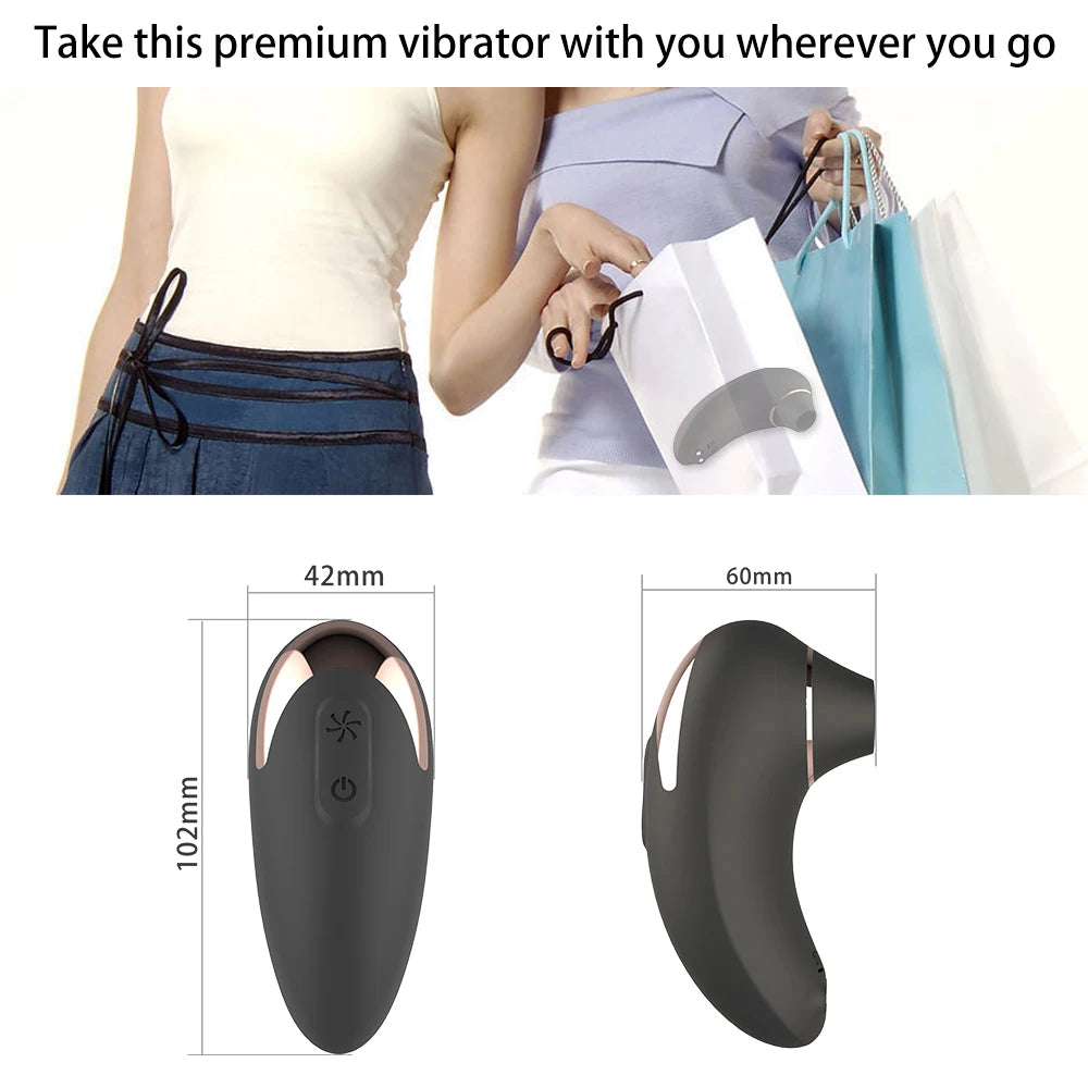 Vibrador de succión ode 9 velocidades
