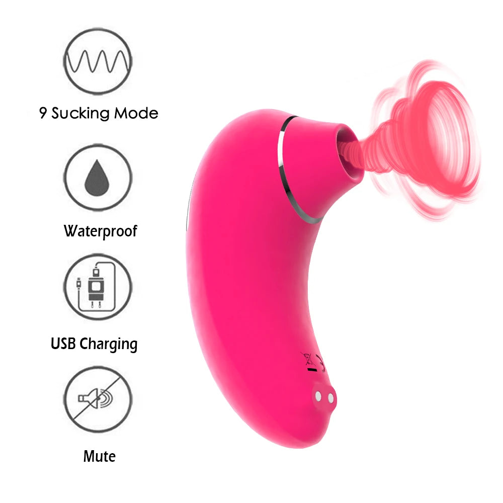 Vibrador de succión ode 9 velocidades