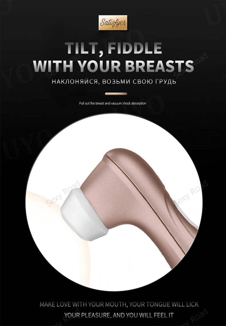 Vibradore succionador Satisfer Pro 2