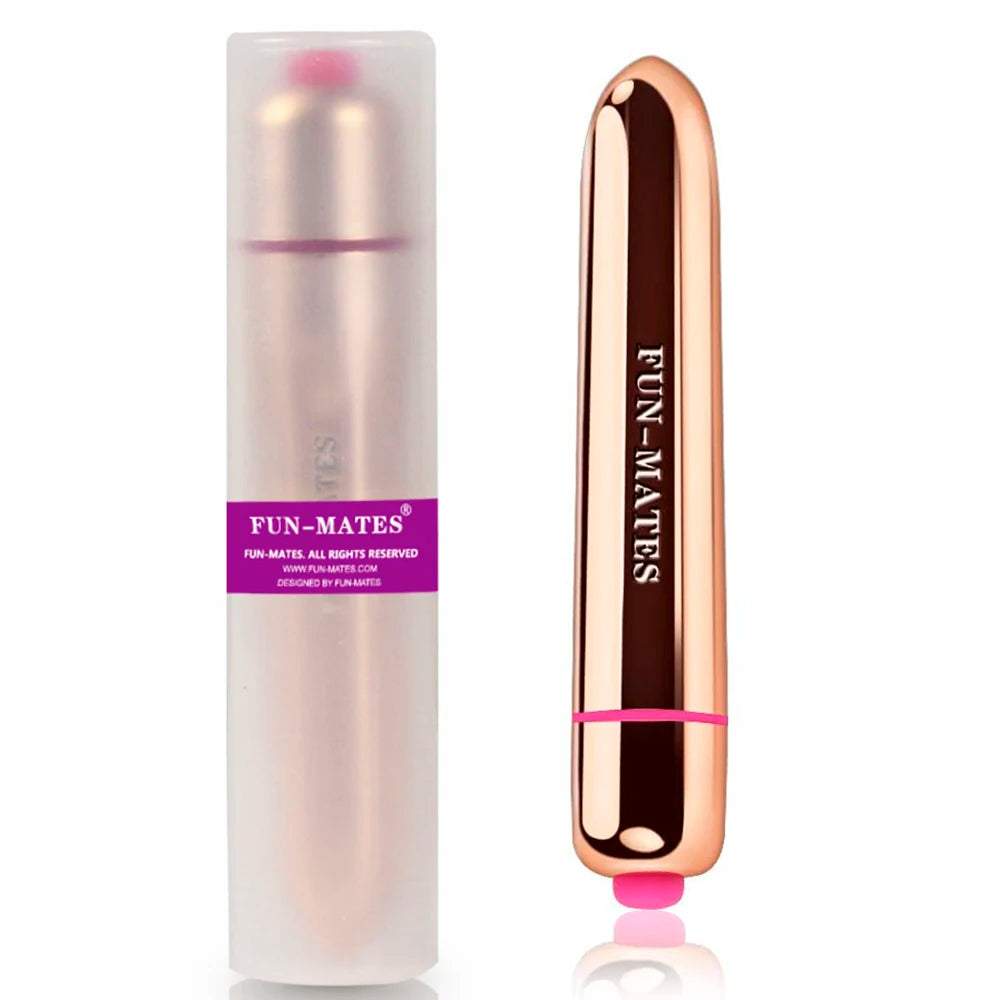 Mini vibrador tipo bala usable en ropa interior