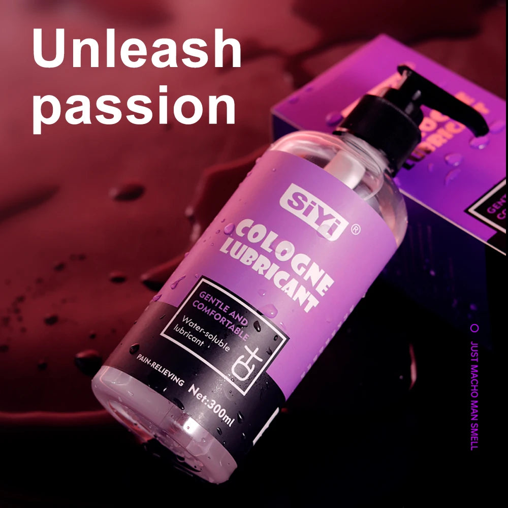 Lubricante sexual para unisex de 300 ml, gel lubricante a base de agua