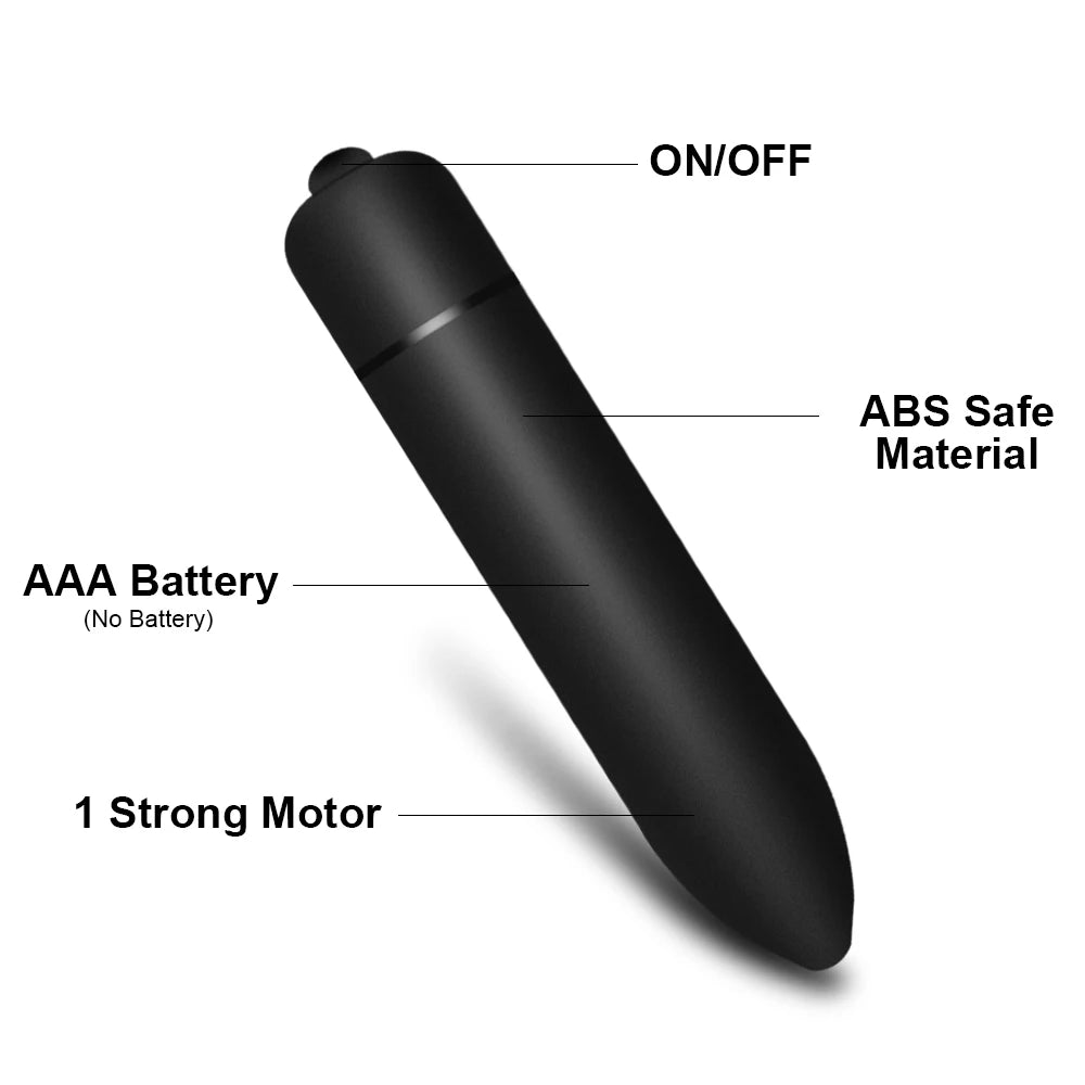Mini Vibrador de bala de 10v velocidades