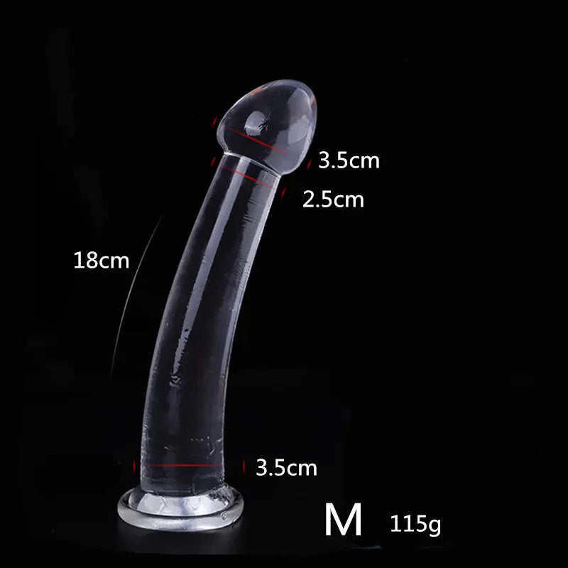 Dildo y butt plug de varios tamaños :S,M,L,XL
