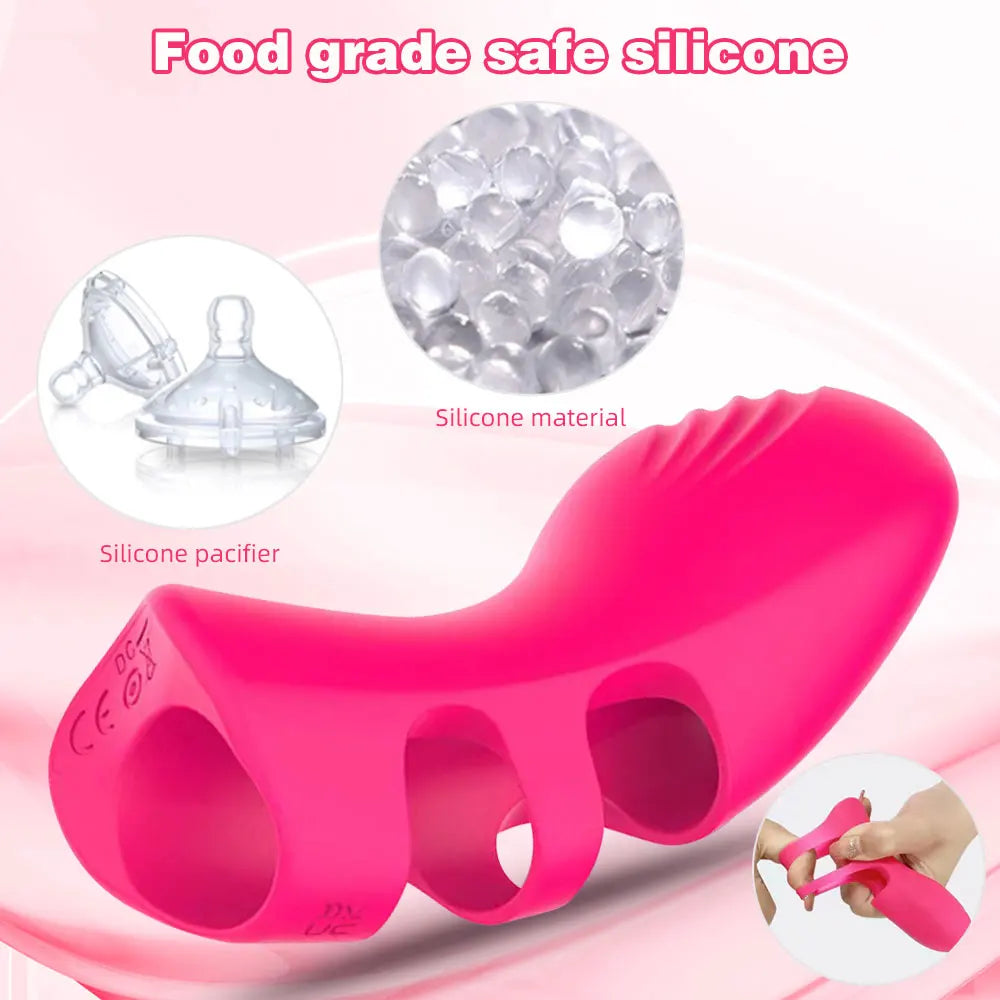 Vibrador de dedo