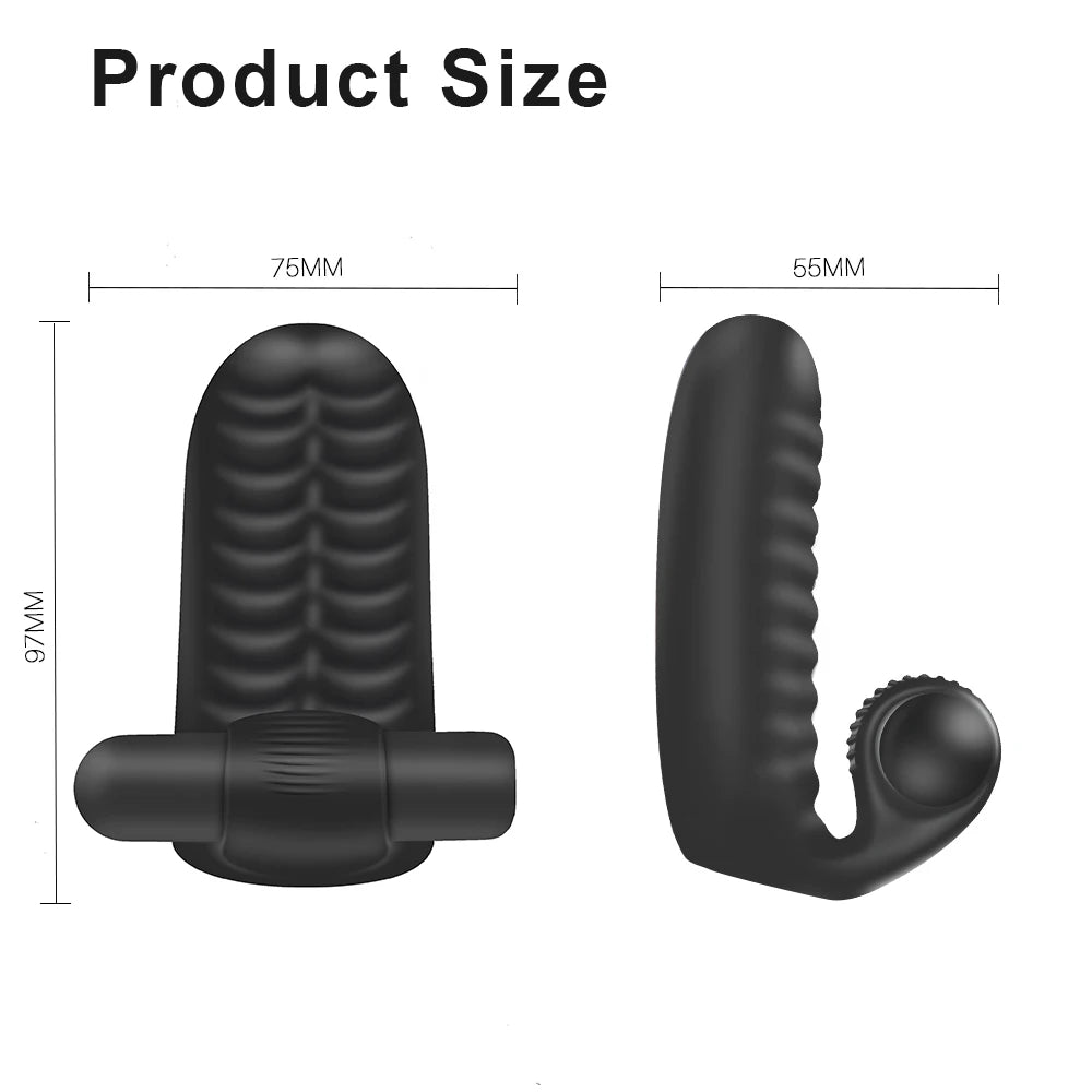 Vibrador de dedo