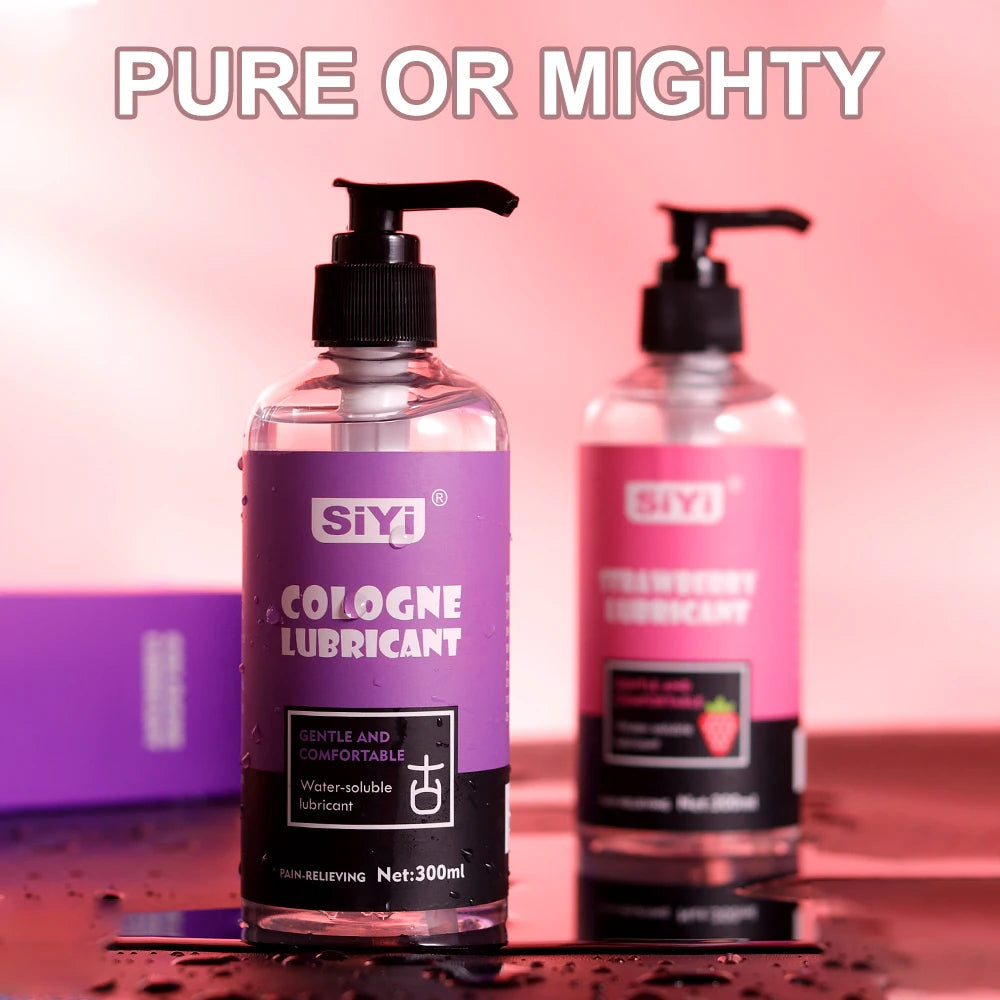 Lubricante sexual para unisex de 300 ml, gel lubricante a base de agua