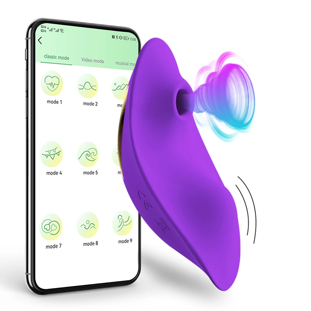 Vibrador portátil con Bluetooth