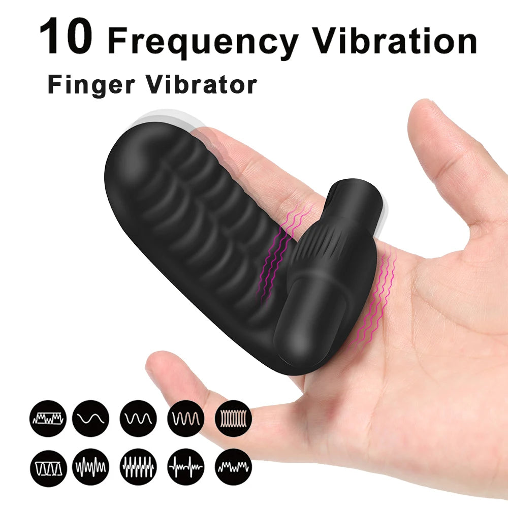 Vibrador de dedo
