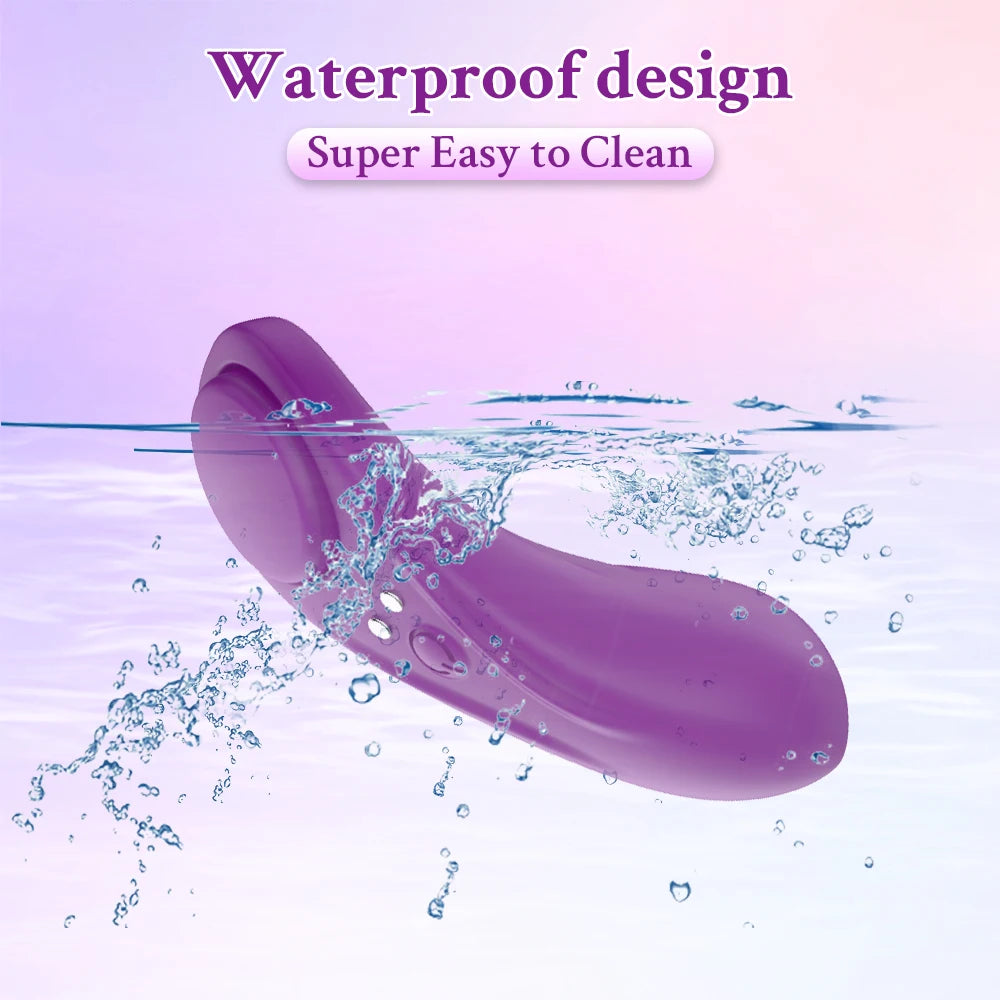Vibrador con control remoto para ropa interior