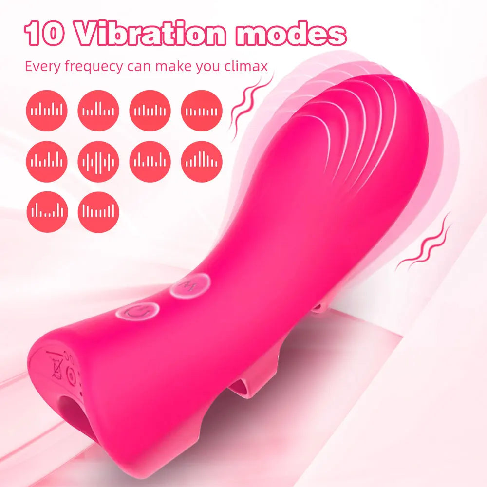 Vibrador de dedo