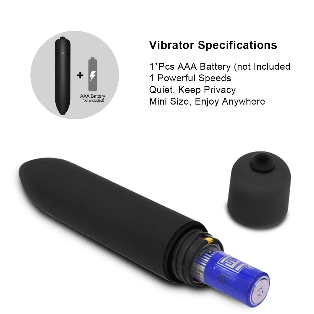 Mini Vibrador de bala de 10v velocidades