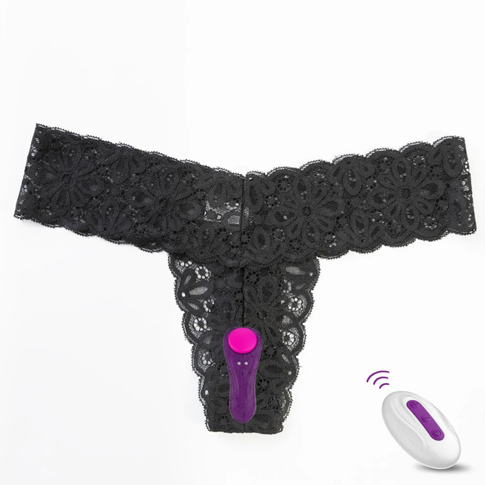 Vibrador con control remoto para ropa interior