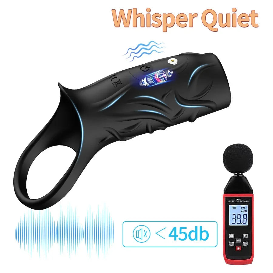 Funda vibradora para pene