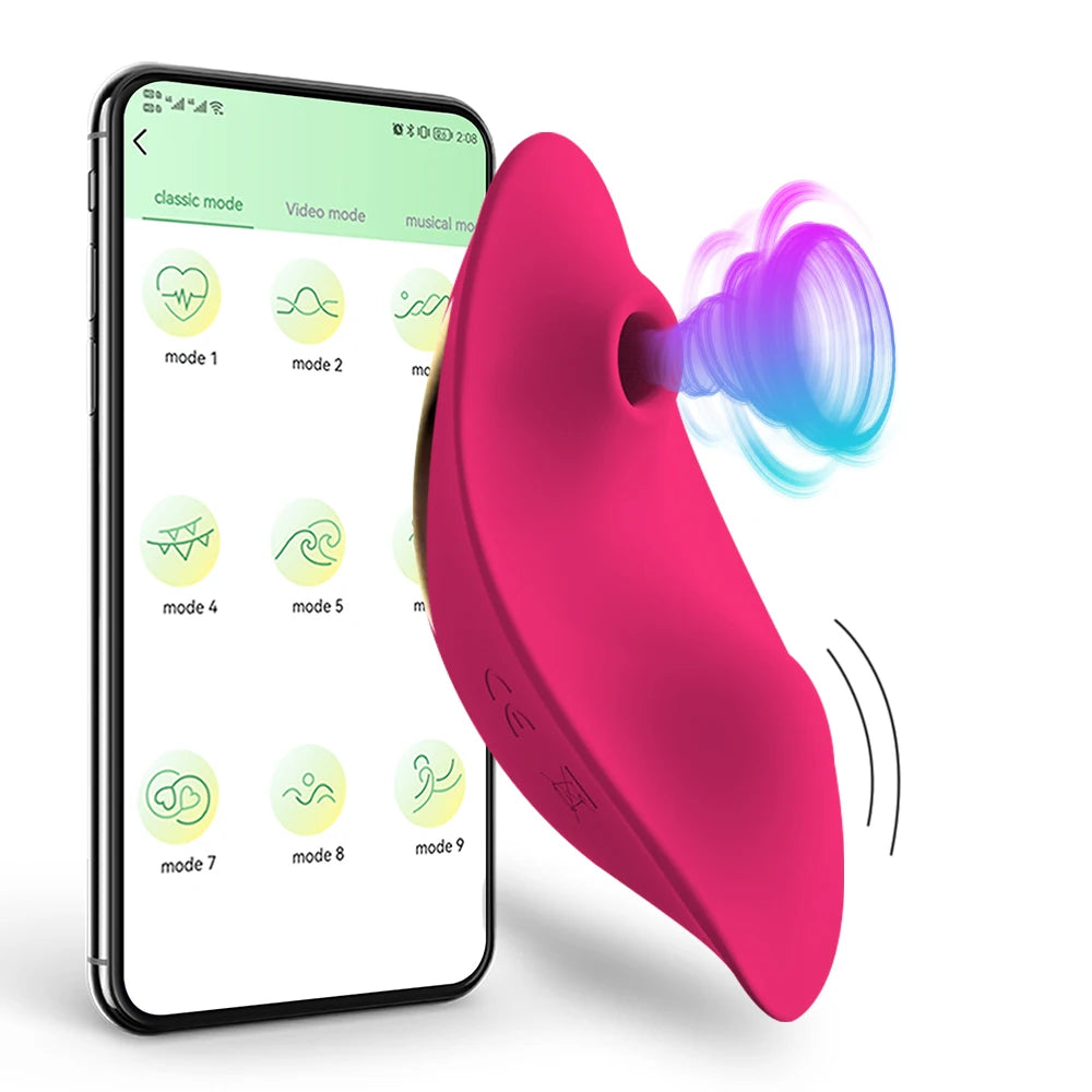 Vibrador portátil con Bluetooth
