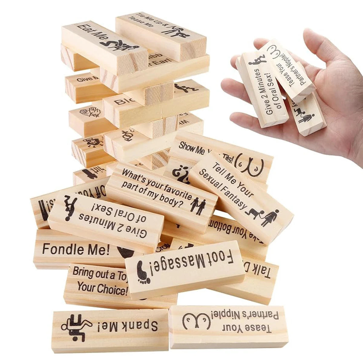 Juego de 48 piezas - Bloques sexuales