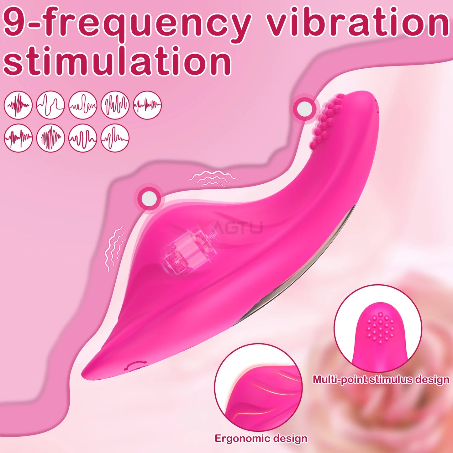 Vibrador portátil con Bluetooth