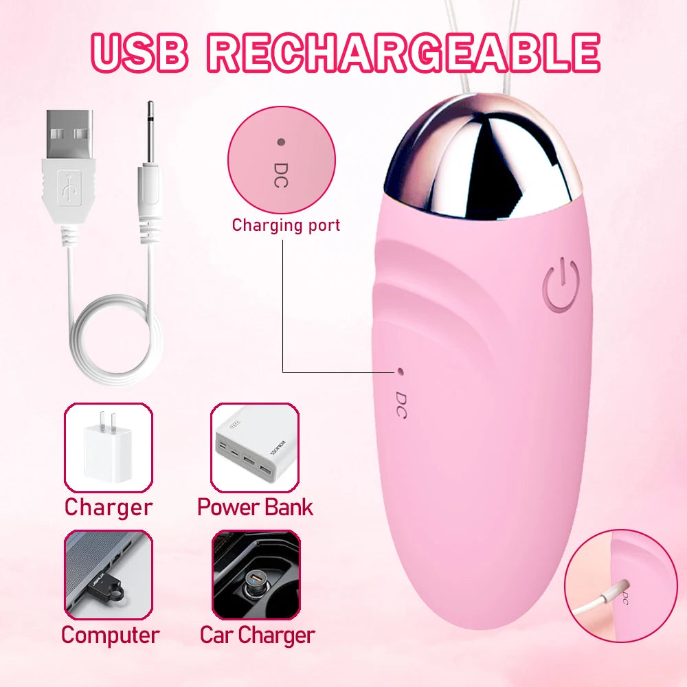 Vibrador inalámbrico Bluetooth usable en ropa interior