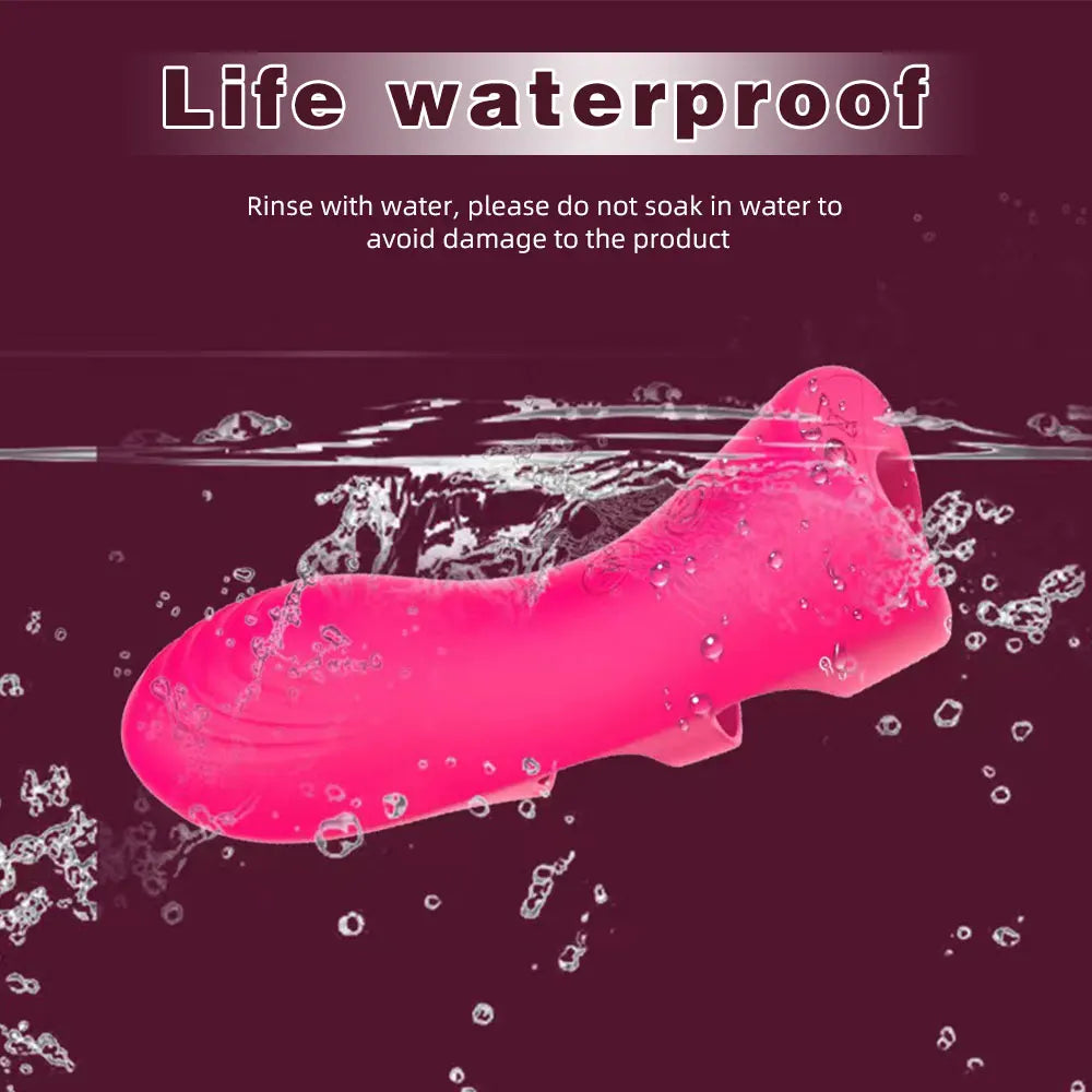 Vibrador de dedo