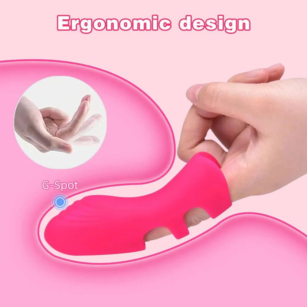 Vibrador de dedo