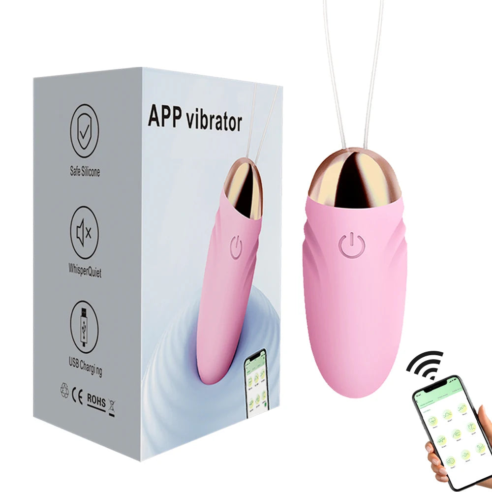 Vibrador inalámbrico Bluetooth usable en ropa interior