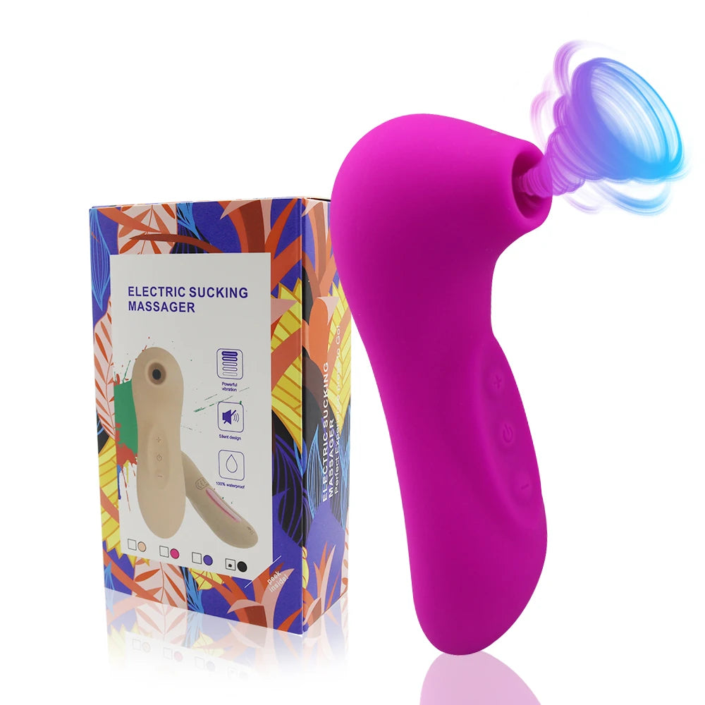 Succionador y dildo vibrador