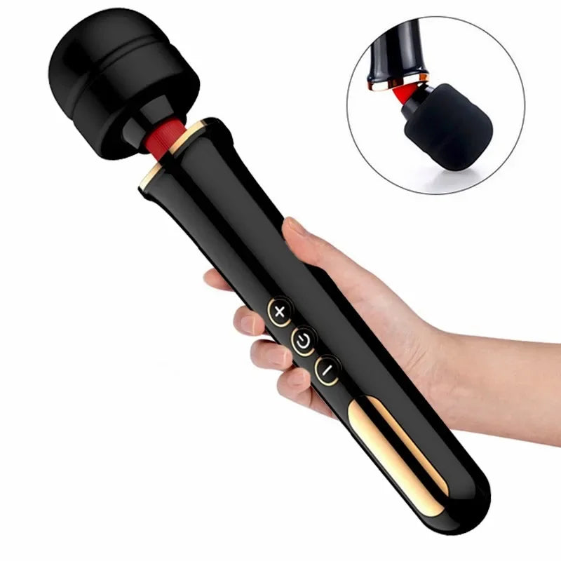Vibrador de clítoris varita mágica