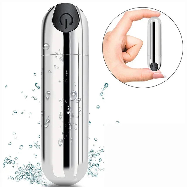 Mini vibrador bala potente con carga USB