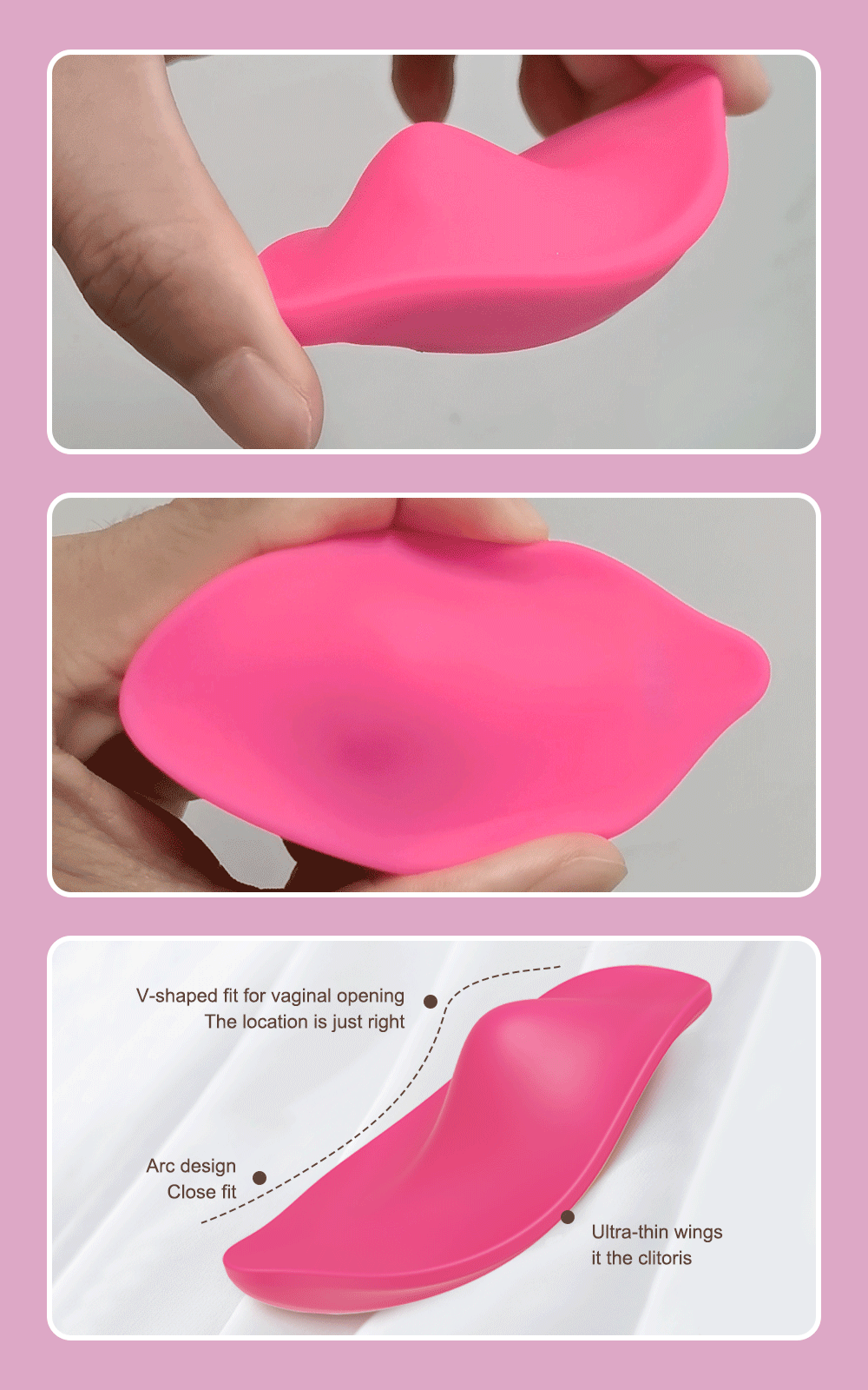 Vibrador portátil con Bluetooth