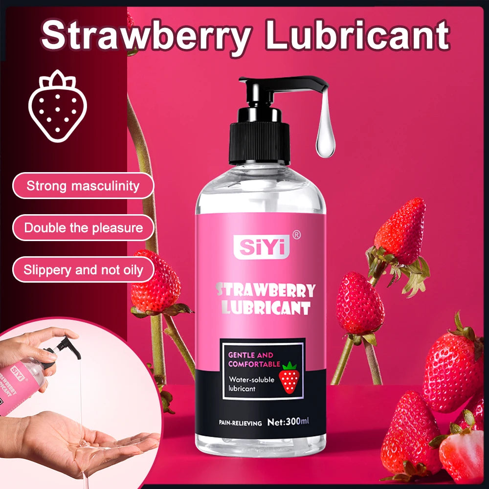 Lubricante sexual para unisex de 300 ml, gel lubricante a base de agua
