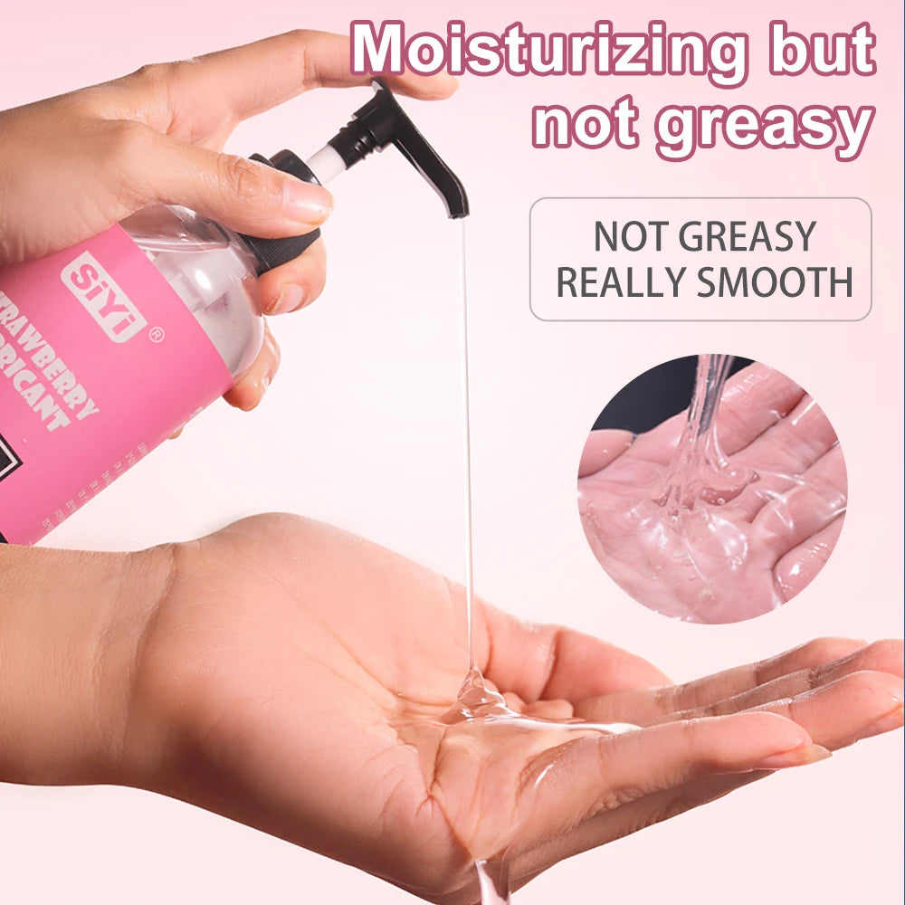 Lubricante sexual para unisex de 300 ml, gel lubricante a base de agua
