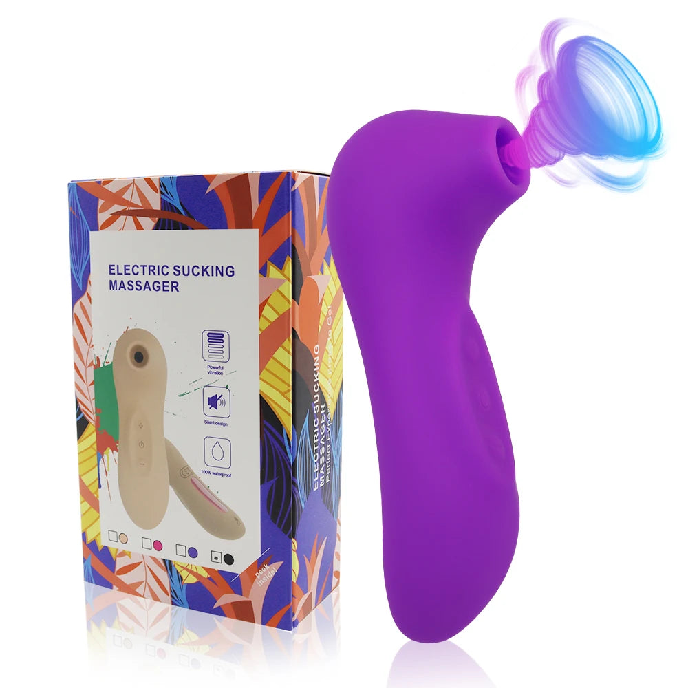 Succionador y dildo vibrador