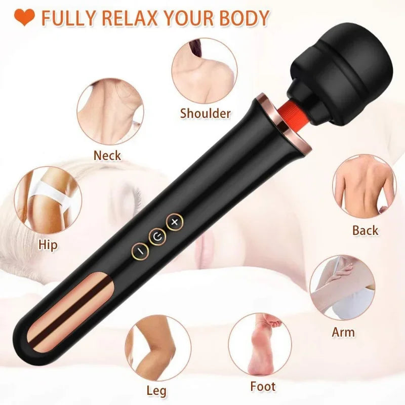Vibrador de clítoris varita mágica