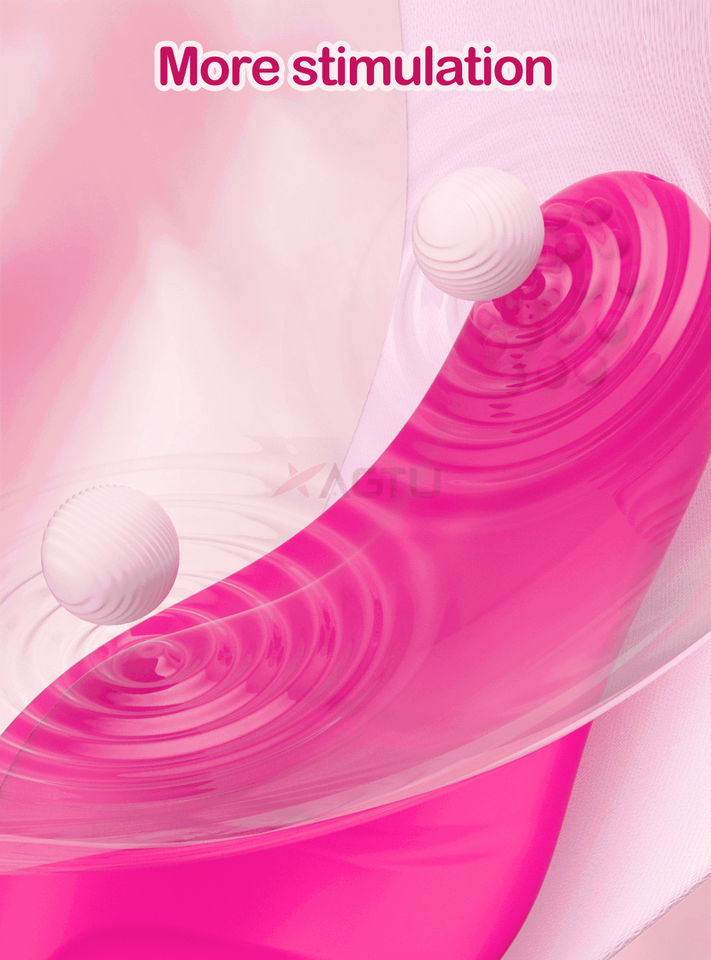 Vibrador con aplicación de control remoto usable en ropa interior