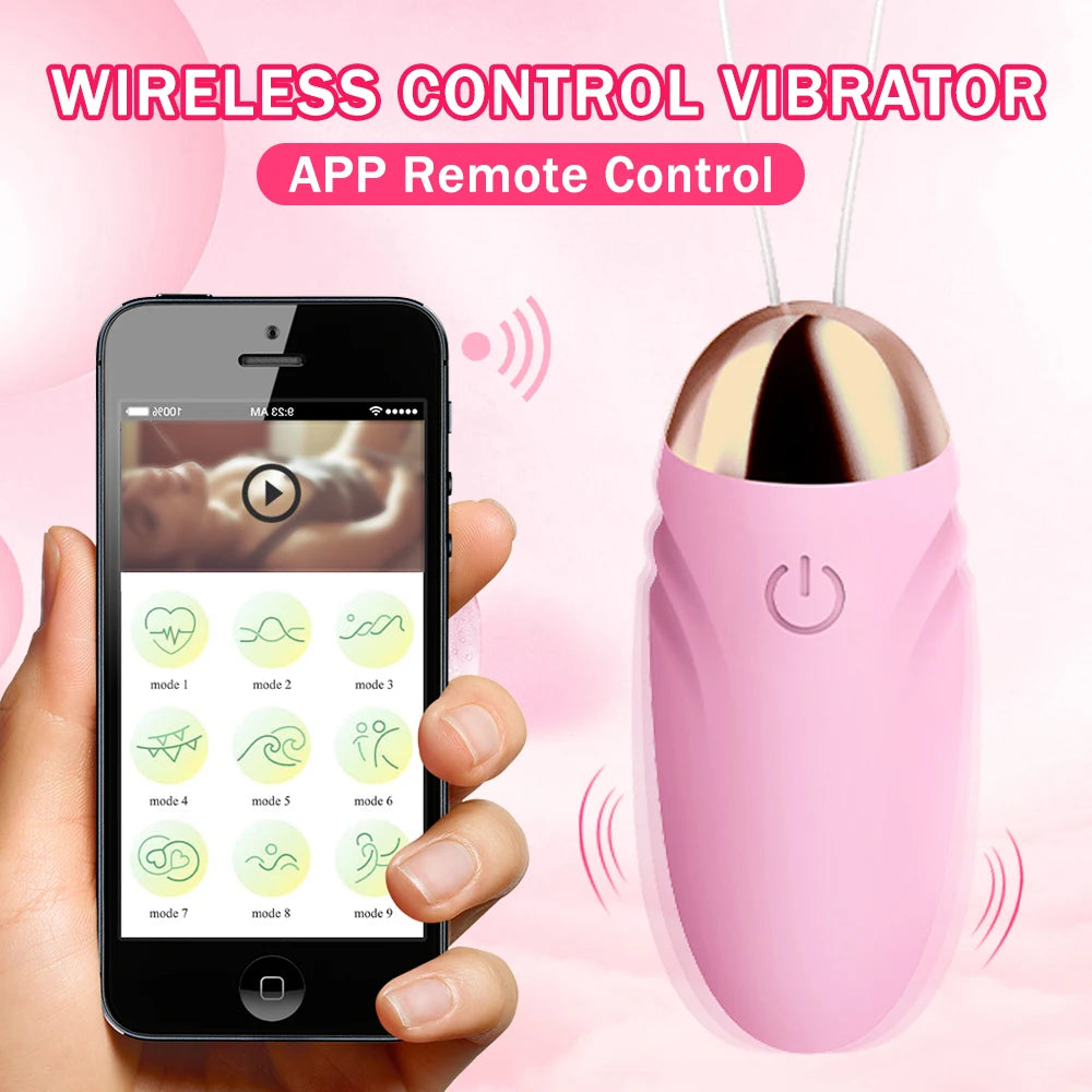Vibrador inalámbrico Bluetooth usable en ropa interior