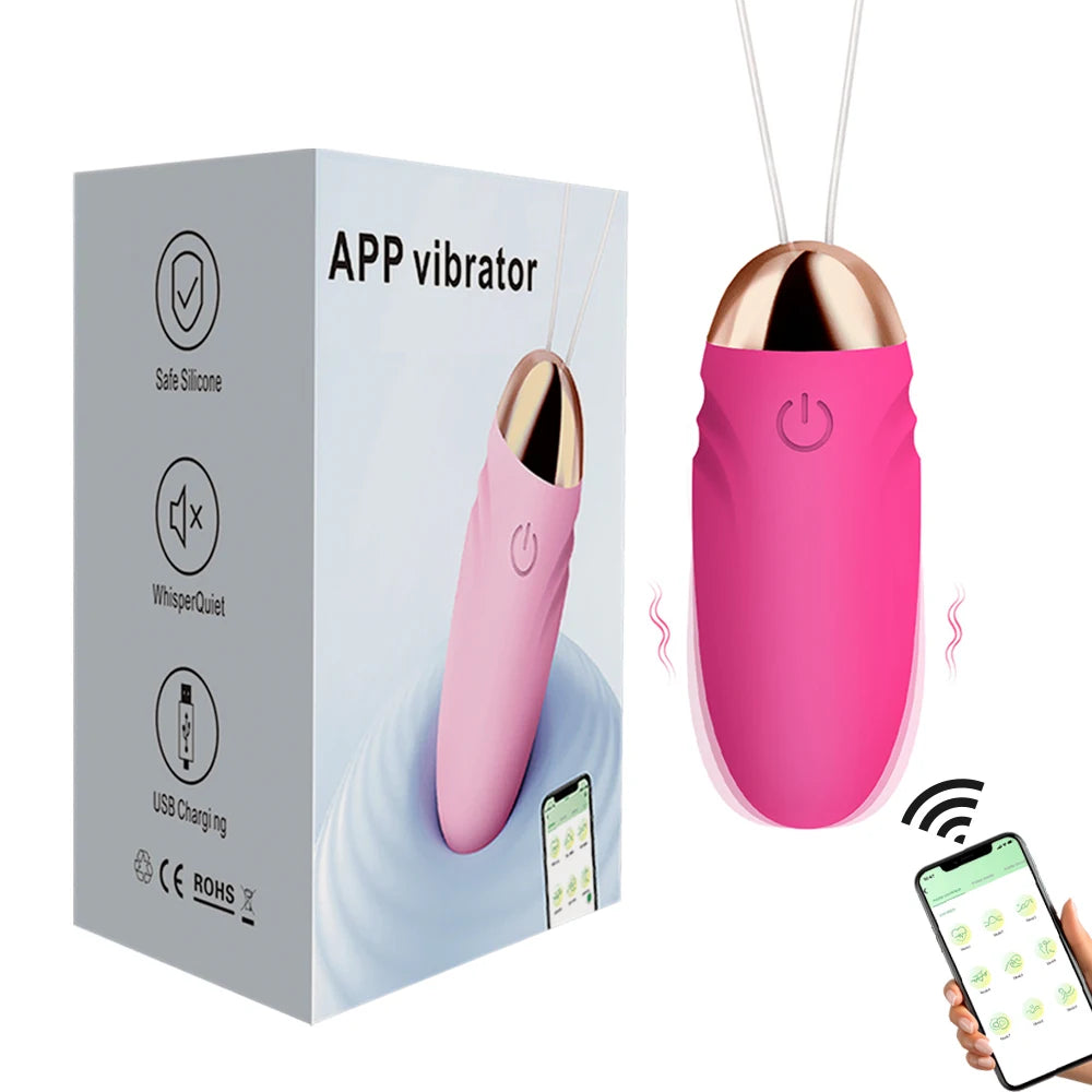 Vibrador inalámbrico Bluetooth usable en ropa interior