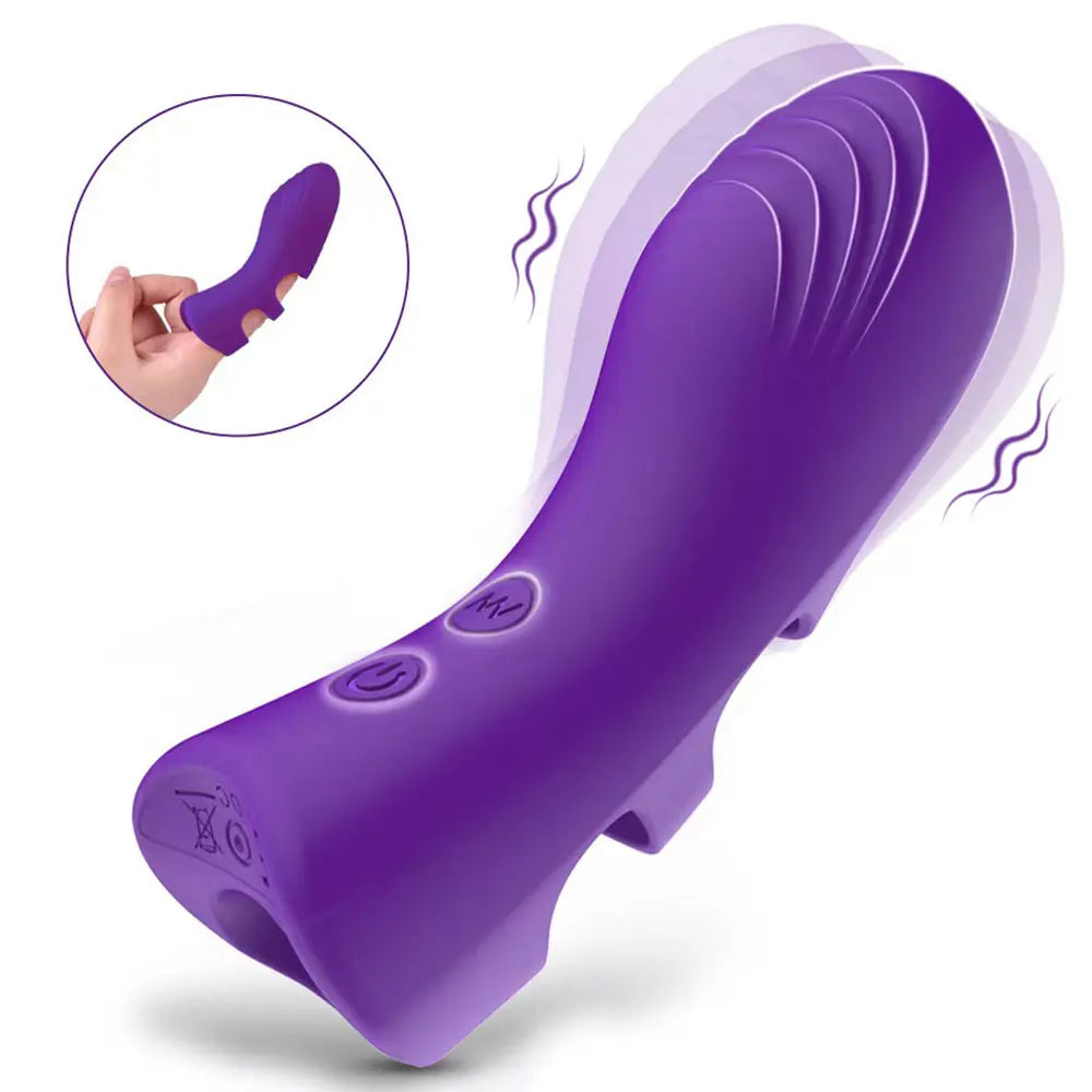 Vibrador de dedo