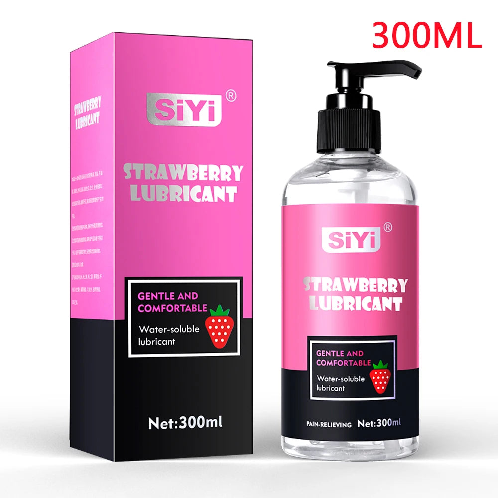Lubricante sexual para unisex de 300 ml, gel lubricante a base de agua