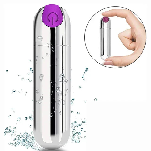 Mini vibrador bala potente con carga USB