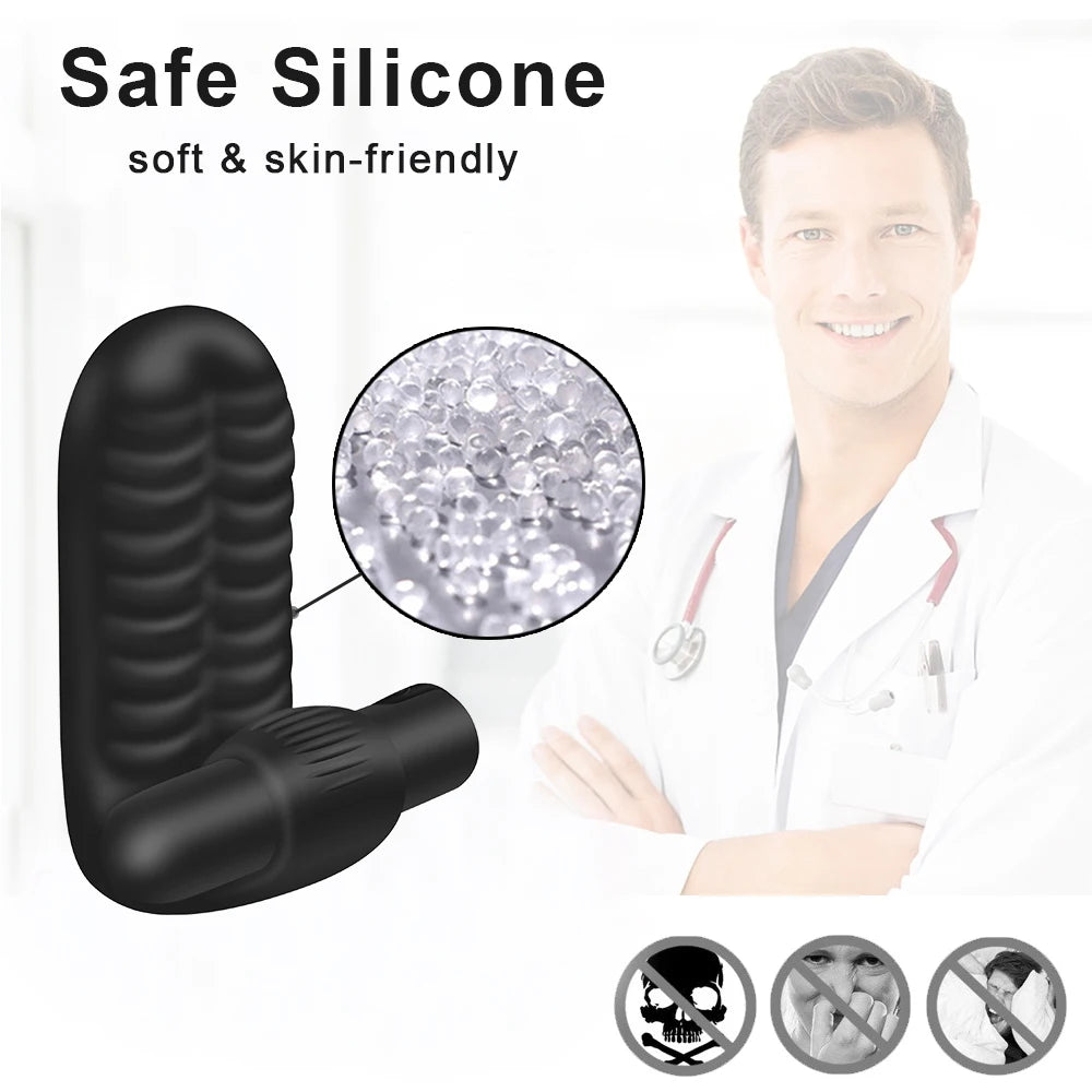 Vibrador de dedo