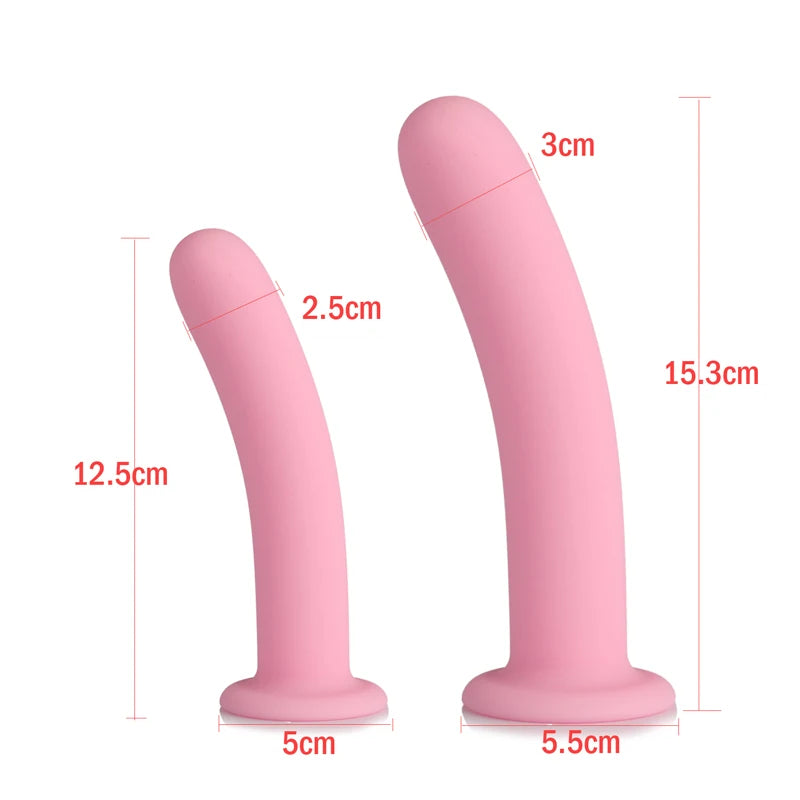 Dildo de silicona suave