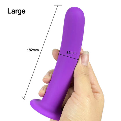 Juego de 3 tapones anales de silicona