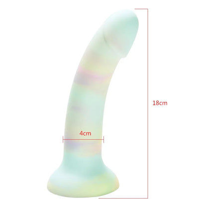Dildo realista con ventosa de succion
