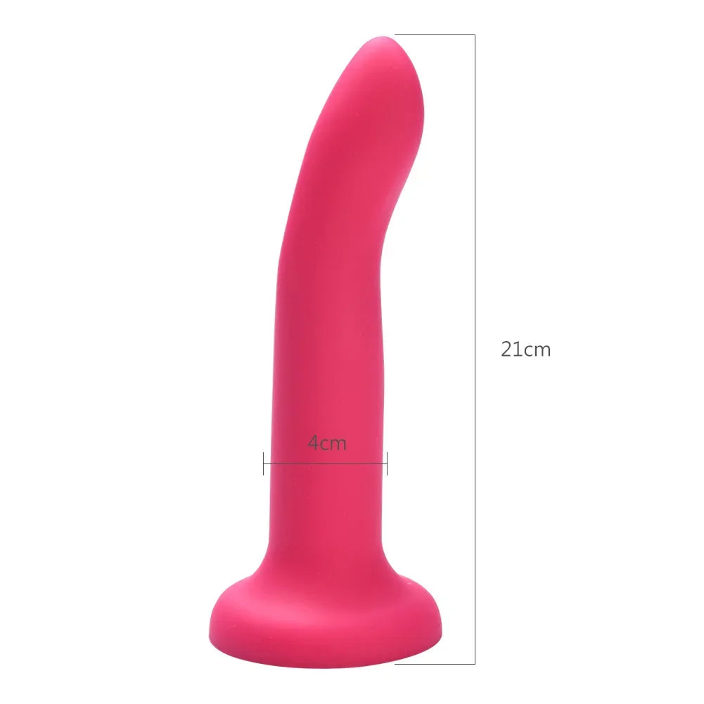 Dildo realista con ventosa de succion