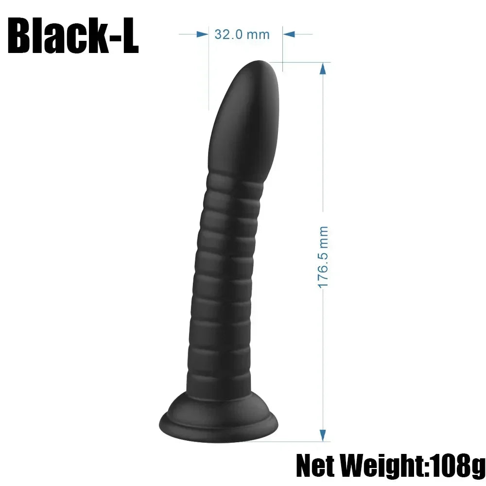 Dildo anal varios colores