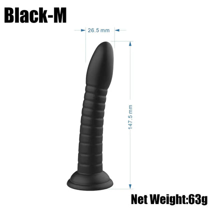 Dildo anal varios colores