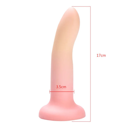 Dildo realista con ventosa de succion