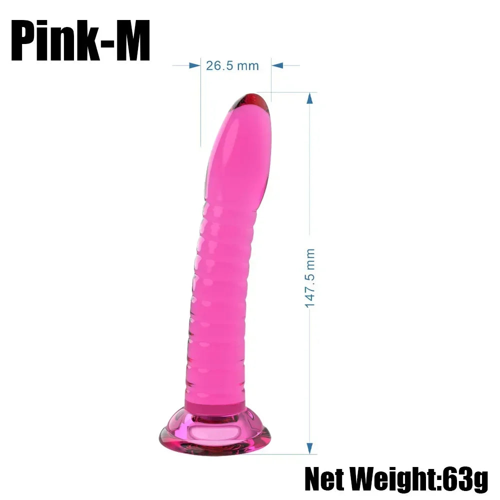 Dildo anal varios colores