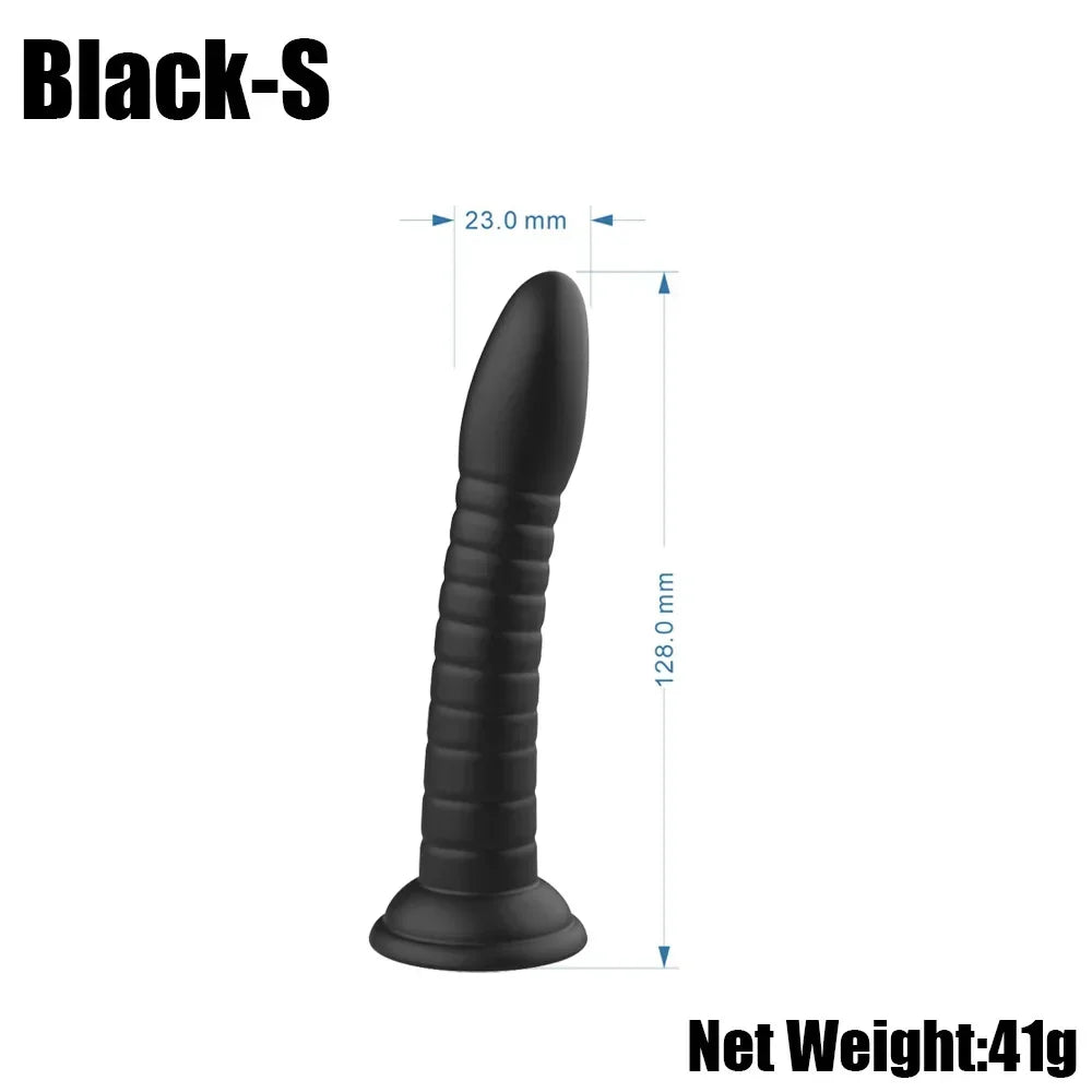 Dildo anal varios colores