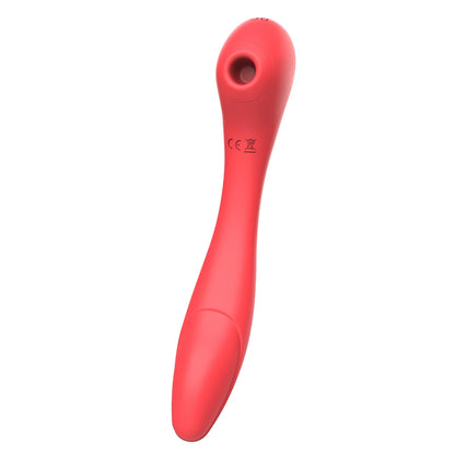 Vibrador y succionador de 2 en 1