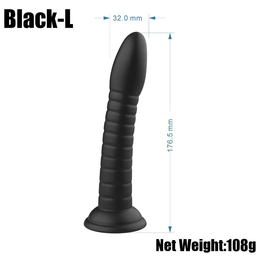 Dildo anal varios colores